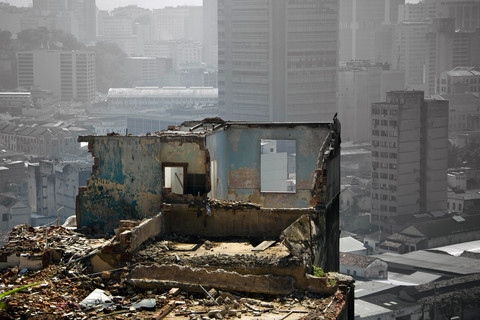 Le quartier de Providência, à Rio de Janeiro (Brésil), où 800 familles sont menacées d'expulsion. © Luiz Baltar