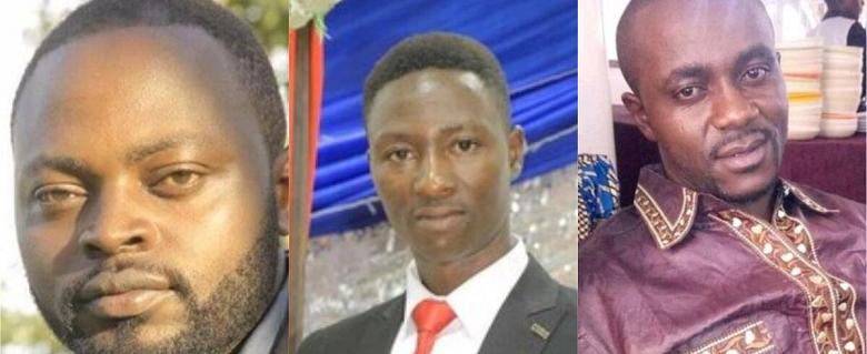 Claude Lwaboshi Buhazi , Faustin Ombeni Tulinabo et Serge Mikindo Waso