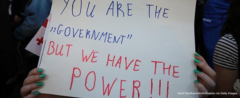 Pancarte de manifestation
