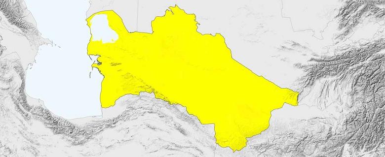 carte Turkménistan rapport annuel amnesty