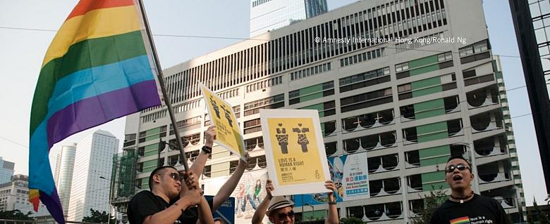 Hong Kong pride LGBTQIA+ rejet proposition de loi