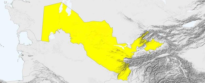 carte Ouzbékistan rapport annuel amnesty
