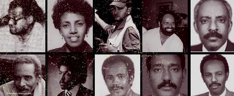 Erythrée Prisonniers d'opinion Journalistes Responsables Politiques 20 ans