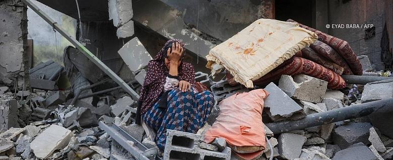 Gaza attaque israélienne famine organisée génocide Palestine