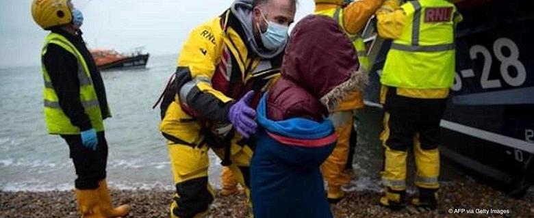 Prise en charge d'un.e réfugié.e par les secours