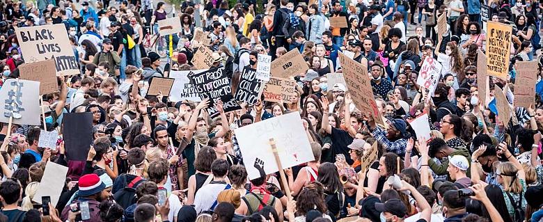 Manifestation Black Lives Matter