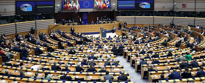 Parlement européen en session