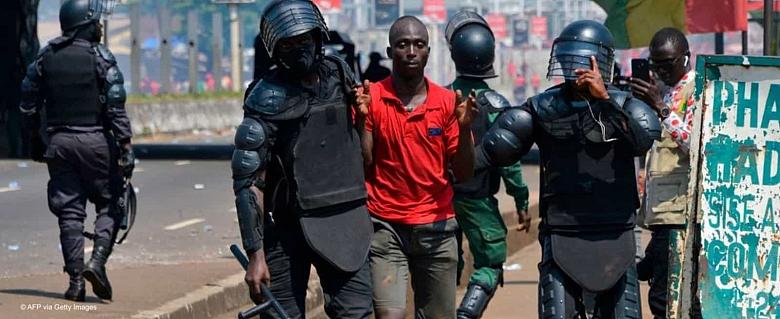 Guinée Police Détention