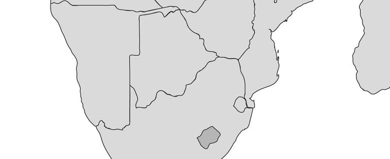 carte Lesotho rapport annuel amnesty