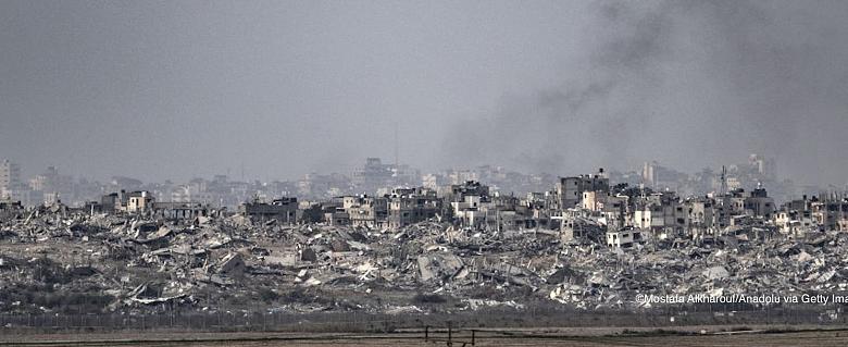 La Palestine en ruines