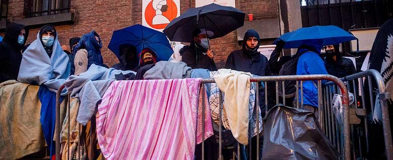 demandeurs d'asile à Bruxelles