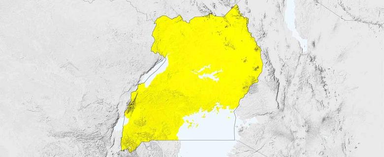 carte Ouganda rapport annuel amnesty