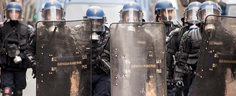 Des policiers français