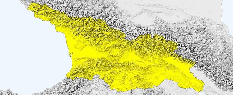 carte Géorgie rapport annuel amnesty