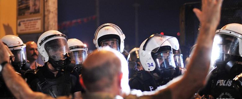 Repression de manifestants en Turquie
