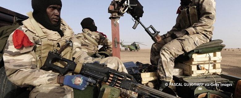 Des soldats au Sahel