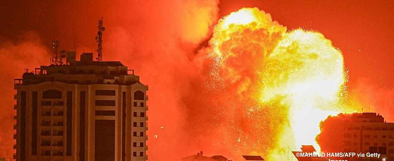 Frappes sur Gaza