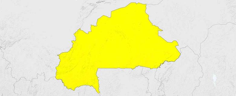 carte Burkina Faso rapport annuel amnesty