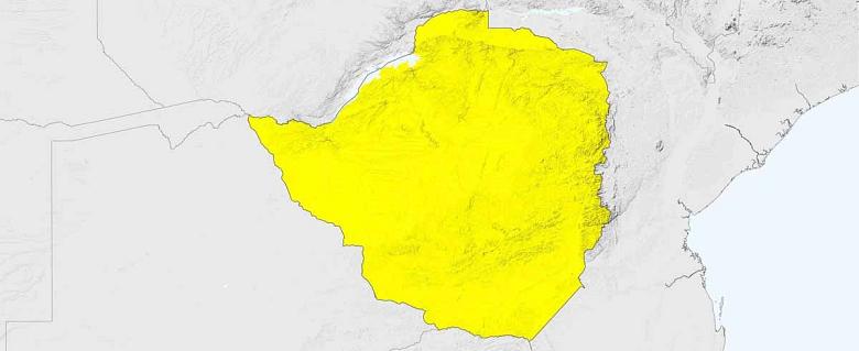 carte Zimbabwe rapport annuel amnesty