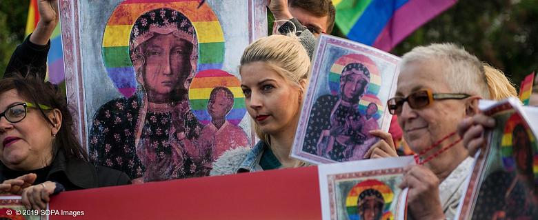 Pologne LGBTQI Vierge Marie