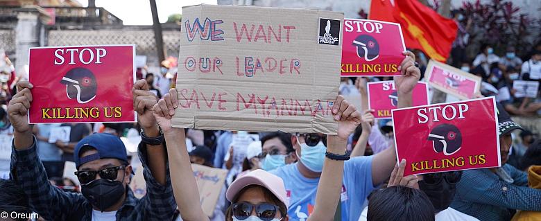 Myanmar Manifestations