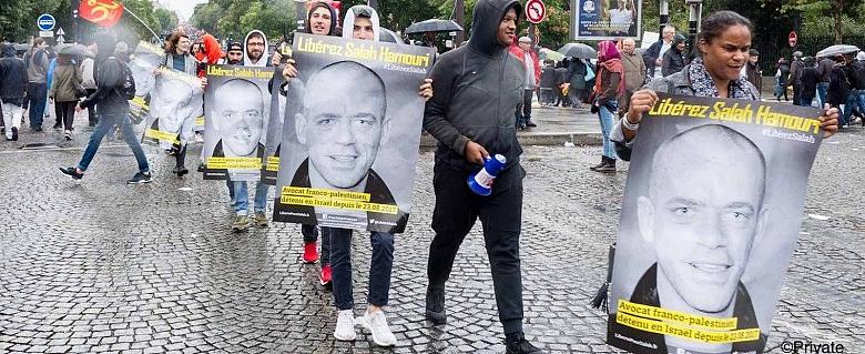 Israël/TPO, l'expulsion de Salah Hammouri constituerait un crime de guerre 