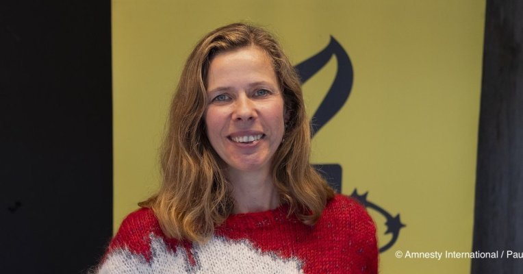 Carine Thibaut es la nueva directora de la sección belga francófona de Amnistía Internacional